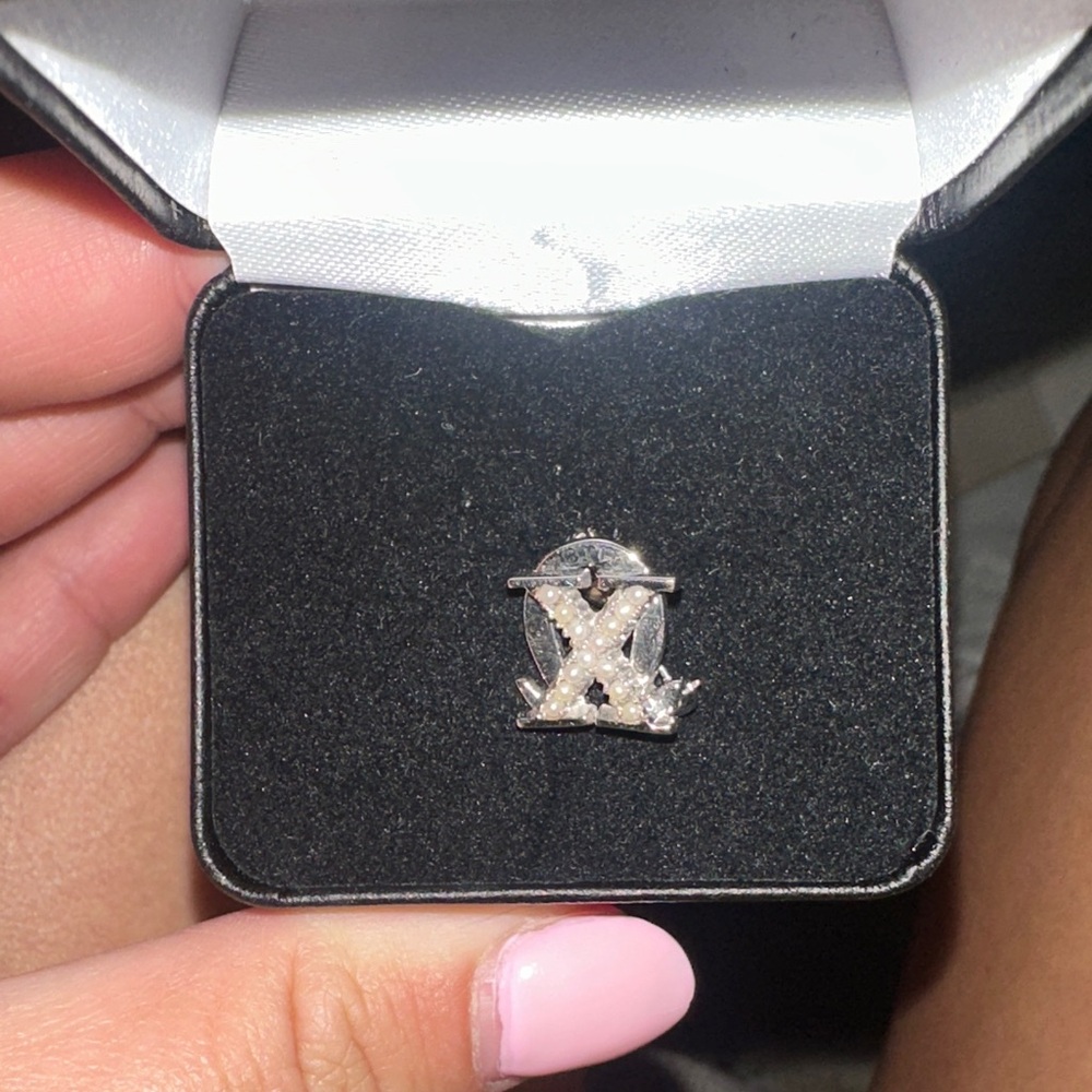 Chi Omega Pearl Pin
